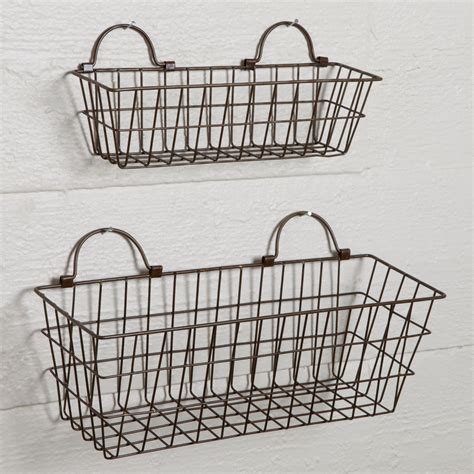 small metal baskets for storage